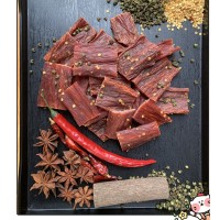廠(chǎng)家直供 手撕風(fēng)干豬肉干麻辣五香味 景區(qū)特產(chǎn)散裝批發(fā)